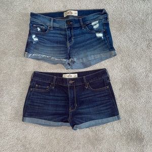 Hollister Denim Short Short Bundle
